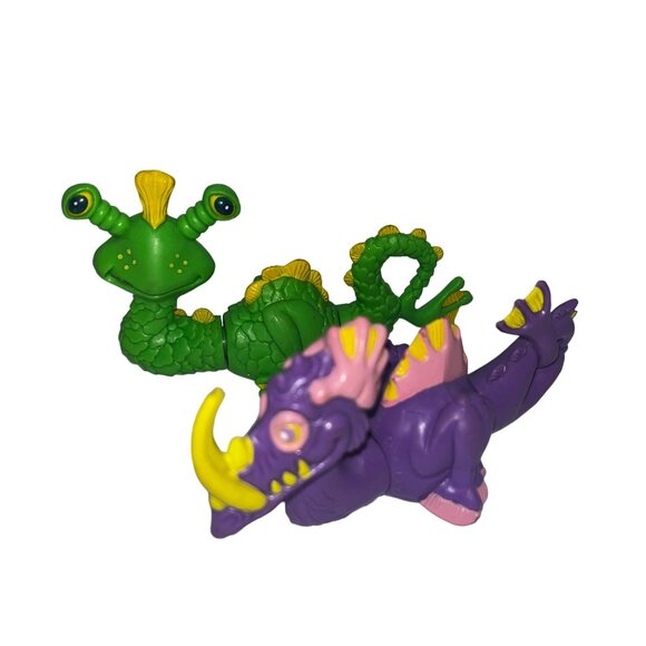 1986 Mix 'Em Up Monsters Set Purple & Green - Picture 3 of 13